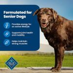 Blue Buffalo Life Protection Formula Natural Senior Dry Dog Food, Chicken and Brown Rice 5-lb Trial Size Bag