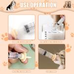 Pet Feeding Syringe -10 Pcs Silicone Feeding Nursing Nipple and 5ML/10ML Feeding Syringe, Pet Nursing Feeding Tools for Kittens Puppies Newborn Animals