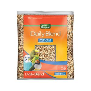 Wild Harvest Daily Blend Nutrition Diet Parakeet, Canary And Finch, Bird Food, 5 Pounds