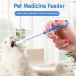 Western Era Pet Pill Dispenser, Pill Gun Shooter Tablet Soft Tip Syringe Medical Feeding Tool Kit for Dogs Cats Small Animals (Blue) (1 Piece)