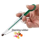 Western Era Pet Pill Dispenser, Pill Gun Shooter Tablet Soft Tip Syringe Medical Feeding Tool Kit for Dogs Cats Small Animals (Blue) (1 Piece)