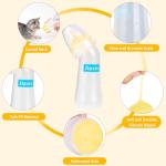 Jiaxix Pet Nursing Bottle Kit for Newborn Animals,Kitten Bottle Feeding Kit Silicone Anti-Choking Nipple and Kitten Syringe for Kittens Puppys Rabbits Squirrel (Yellow)