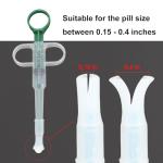 QIYADIN Cat Pill Shooter Pet Piller Gun Dog Pill Shooter Cat Tablet Soft Tip Syringe Pet Medical Feeding Dispenser Tool for Small Animal