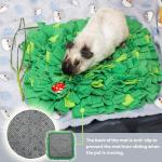 ORZECHKO Rabbit Foraging Mat, Interactive Bunny Foraging Toy Indoor, Soft Pet Feeding Mat Toy Also for Hedgehog, Guinea Pig, Hamster, Chinchilla, Kitten, Puppy, Small Animals