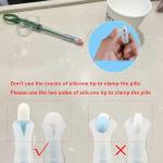 QIYADIN Cat Pill Shooter Pet Piller Gun Dog Pill Shooter Cat Tablet Soft Tip Syringe Pet Medical Feeding Dispenser Tool for Small Animal