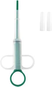 1Pc Green Pill Guns for Dog and Cat, Pet Piller Guns Pill Shooters Cat Tablet Soft Tip Syringes,Cat Pill Shooter,Pet Medicals Feeding Dispenser Tool for Small Animals,Feeding and Watering Supplies