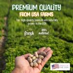 Premium Quality Raw Peanuts in Shell - 1 Pounds – All-Natural Food for Squirrels, Deer, Birds, and Other Wildlife Animals – Grown in The USA for Healthy Nutrition