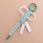 1Pc Green Pill Guns for Dog and Cat, Pet Piller Guns Pill Shooters Cat Tablet Soft Tip Syringes,Cat Pill Shooter,Pet Medicals Feeding Dispenser Tool for Small Animals,Feeding and Watering Supplies