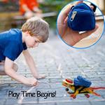 5 Pack Bearded Dragon Accessories Toy Set Backpack Hat Mini Skateboard for Turtle Tortiose Hamster Parrot Reptiles Small Animal Pets Lizard Ball Bell Toy Breed Ball Feeder Toy