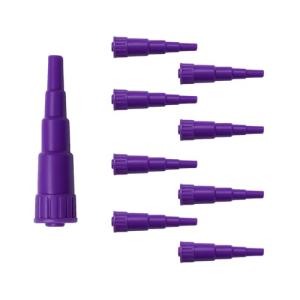Ximter ENFit Compatible Transition Connector, 20 Pack Syringe Adapter for Animal Enteral Feeding