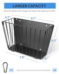 X Large Rabbit Hay Feeder Guinea Pig Hay Feeder Metal Frame Bunny Hay Holder Guinea Pig Hay Holder for Bunny, Guinea Pigs, Chinchillas, Small Animals (1 Pack)
