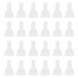 Gatuida 40-Pack Silicone Pet Nursing Nipples, Replacement Pacifiers for Small Animals, Bunny and Kitten Feeding Bottle Nipples, and Pet Feeder Nipples