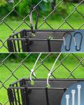 X Large Rabbit Hay Feeder Guinea Pig Hay Feeder Metal Frame Bunny Hay Holder Guinea Pig Hay Holder for Bunny, Guinea Pigs, Chinchillas, Small Animals (1 Pack)