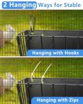X Large Rabbit Hay Feeder Guinea Pig Hay Feeder Metal Frame Bunny Hay Holder Guinea Pig Hay Holder for Bunny, Guinea Pigs, Chinchillas, Small Animals (1 Pack)