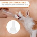 Gatuida 40-Pack Silicone Pet Nursing Nipples, Replacement Pacifiers for Small Animals, Bunny and Kitten Feeding Bottle Nipples, and Pet Feeder Nipples