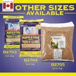 Hagen Pigeon & Dove Seed, Original Formula Bird Food, 6 lb Bag – Nutritionally Complete Seed Mix with Vitamins & Minerals – Wild & Captive Bird Diet – Insect-Resistant Air-Tight Packaging