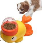 Small Dog Interactive Treat Dispenser Toy, Food Puzzle Slow Feeder
