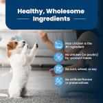 Blue Buffalo Life Protection Formula Puppy Dry Dog Food with DHA and ARA, Made with Natural Ingredients, Chicken & Brown Rice Recipe, 5-lb Bag