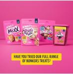 Bonkers Purrpops, Freeze Dried Salmon Flavored Lollipop Cat Treats, Cat Treats, Treats for Training, for All Breeds and Ages, Food Topper (8 Pieces) 2-Pack