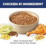 Hill's Science Diet Small & Mini, Adult 1-6, Small & Mini Breeds Premium Nutrition, Dry Dog Food, Chicken & Brown Rice, 4.5 lb Bag
