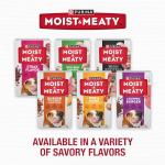 Purina Moist and Meaty Rise and Shine Awaken Bacon and Egg Flavor Soft Dog Food Pouches - 36 ct. Box