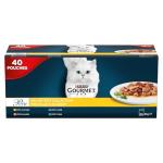 GOURMET Perle Delighters Collection in Gravy Wet Cat Food 40x85g