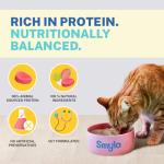 Smylo Natural Healthy Adult Cat Wet Food (1+ Yrs) 70g | Chicken, Tuna & Rosemary | for Healthy Skin & Coat, Supports Digestion | No Preservatives & Grain Free | Vet-Formulated