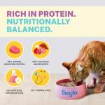 Smylo Natural Healthy Adult Cat Wet Food (1+ Yrs) 70g | Chicken, Liver & Pomegranate | for Healthy Skin & Coat, Supports Digestion | No Preservatives & Grain Free | Vet-Formulated