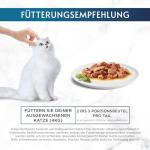 Gourmet Perle Erlesene Streifen Katzenfutter nass, mit Huhn, 26er Pack (26 x 85g)