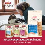 animonda Carny Adult Herzhafte Variation (12 x 400 g), Katzennassfutter für ausgewachsene Katzen, Nassfutter mit 100 % frischen, fleischlichen Zutaten, Katzenfutter ohne Getreide und Zucker