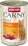 animonda Carny Adult Herzhafte Variation (12 x 400 g), Katzennassfutter für ausgewachsene Katzen, Nassfutter mit 100 % frischen, fleischlichen Zutaten, Katzenfutter ohne Getreide und Zucker