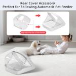Rear Cover for Automatic Microchip Cat Pet Feeder - Prevents Persistent Pet from Getting Food from The Back of The Feeder