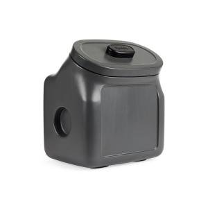 Reddy Black Airtight Food Storage Container for Dogs Medium 25 lbs.
