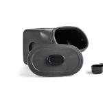 Reddy Black Airtight Food Storage Container for Dogs Medium 25 lbs.