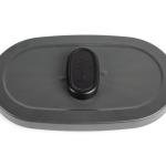 Reddy Black Airtight Food Storage Container for Dogs Medium 25 lbs.