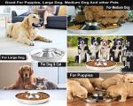 Puppy Bowls for Litter, 3 Puppy Food Bowl, Stainless Steel Puppy Feeding Bowls, Puppy Mush Bowl,11.5'', Food Feeding Puppy Weaning Bowl for Small Medium Large Pets, Puppy Feeder Bowl, Puppy Saucer