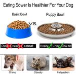 Puppy Bowls for Litter, 3 Puppy Food Bowl, Stainless Steel Puppy Feeding Bowls, Puppy Mush Bowl,11.5'', Food Feeding Puppy Weaning Bowl for Small Medium Large Pets, Puppy Feeder Bowl, Puppy Saucer