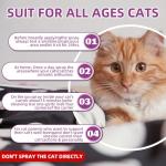 KODASNY Cat Calming Spray Cat Deterrent Spray Pheromone Spray Kit Feline Calm Pheromones Vet Recommended Drug-Free Anxiety Relief for Multi-Cat Homes,Stops Scratching 60-Day (2 * 60 mL)