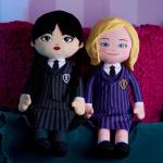 Just Play Wednesday Large 15.5-inch Plush Doll, Kids Toys for Ages 3 Up