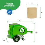 Big Country Toys Round Baler - Toy Hay Baler - 1:20 Scale - Farm Toys - Proprietary Blend of Plastic - Durable & Lifelike - Playable & Collectible