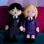 Just Play Wednesday Large 15.5-inch Plush Doll, Kids Toys for Ages 3 Up