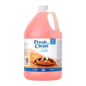 PetAg Fresh ’n Clean Scented Creme Rinse, Classic Fresh Scent (15:1 Concentrate) - 1 Gallon - Conditions Coat and Moisturizes Skin with Vitamin E & Aloe Vera - Soap Free