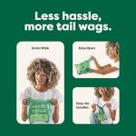 Earth Rated Dog Poop Bags with Handles, Extra Wide, Easy Tie and Guaranteed Leakproof, Lavender Scented, 120 Handle Bags