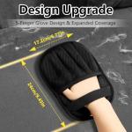 XXJXXJ Upgraded Pet Hair Removal Gloves for Cats & Dogs, Five-Finger Electrostatic Reusable Magic Brush for Effortless Pet Hair Remover Tool on Carpet, Clothing, Laundry, Couch, Car Seat