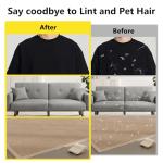 XXJXXJ Upgraded Pet Hair Removal Gloves for Cats & Dogs, Five-Finger Electrostatic Reusable Magic Brush for Effortless Pet Hair Remover Tool on Carpet, Clothing, Laundry, Couch, Car Seat