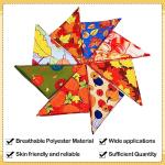 JpGdn 50PCS Fall Dog Bandanas Large Bulk Pumpin Harvest Leaves Forest Autumn Pattern Kerchief Triangle Bibs Head Scarves Scarfs for XL XXL Boys and Girls Grooming Accessories Costume