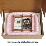 MidWest Homes for Pets Pink Fashion iCrate Starter Kit, 24-inch Dog Crate Bundle for Small Dogs, Includes Crate, Pet Bed, 2 Bowls and Privacy Cover