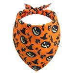 Gofshy Halloween Dog Bandana XLarge -1 Pack, Premium Durable Triangle Reversible Dog Scarf, Adjustable Puppy Bandana Bib Handkerchief for Girl or Boy Large
