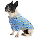 CuteBone Two-Leg Spandex Crystal Velvet Pet Pajamas - Soft, Cozy, and Stretchy Sleepwear for Dogs and Cats LTP03XS