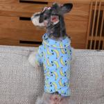 CuteBone Two-Leg Spandex Crystal Velvet Pet Pajamas - Soft, Cozy, and Stretchy Sleepwear for Dogs and Cats LTP03XS